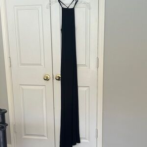 Extremely awesome American Eagle XXS Knit Stretch Long dress with side slit.